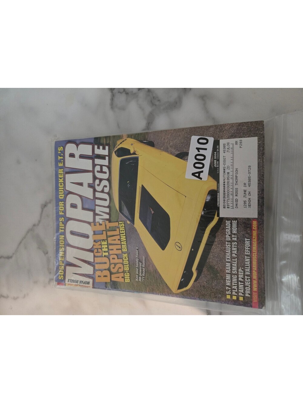 Vintage Mopar Muscle Car Magazines Collection